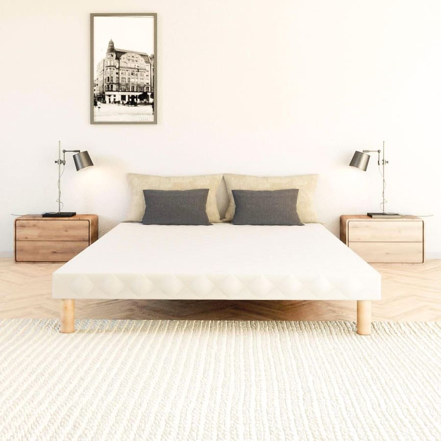 Sommier 140x190 + 4 pieds