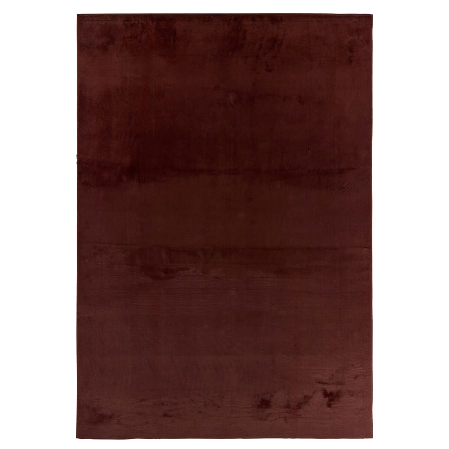 Tapis en tissu doux marron - 160x230 cm