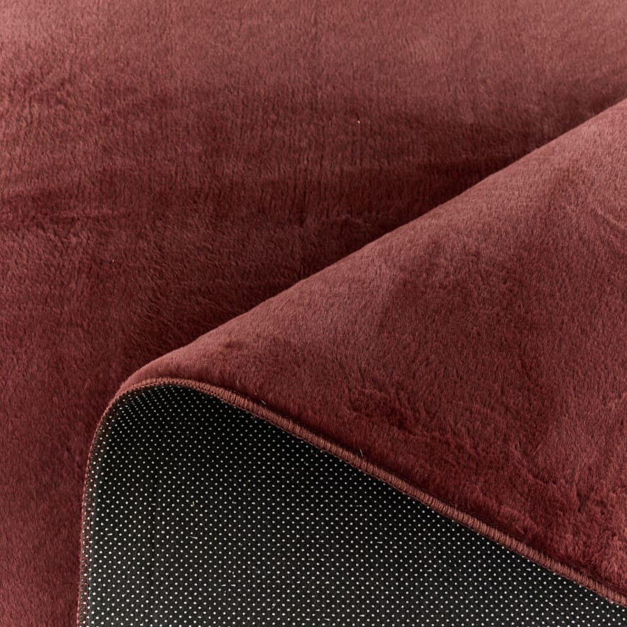 Tapis en tissu doux marron - 160x230 cm