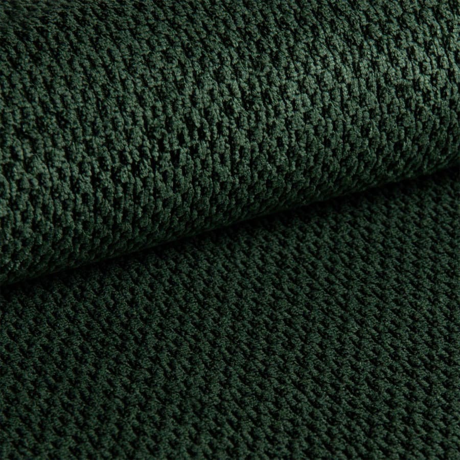 Canap&eacute; 3 places convertible avec coffre en tissu vert