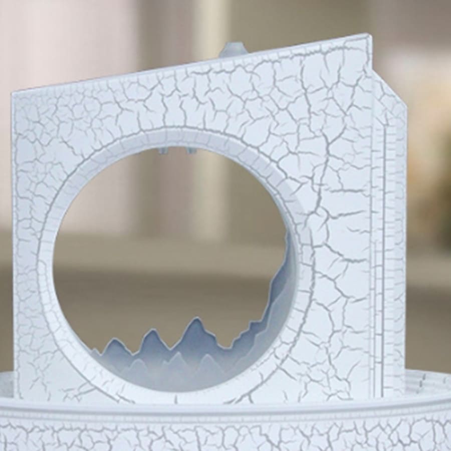 Diffuseur d'huiles essentielles &agrave; LED blanc