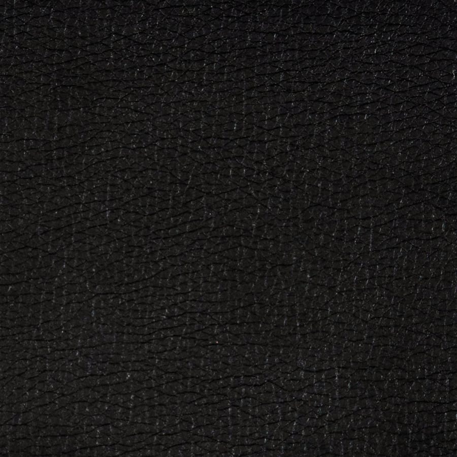 Fauteuil chesterfield en simili cuir noir