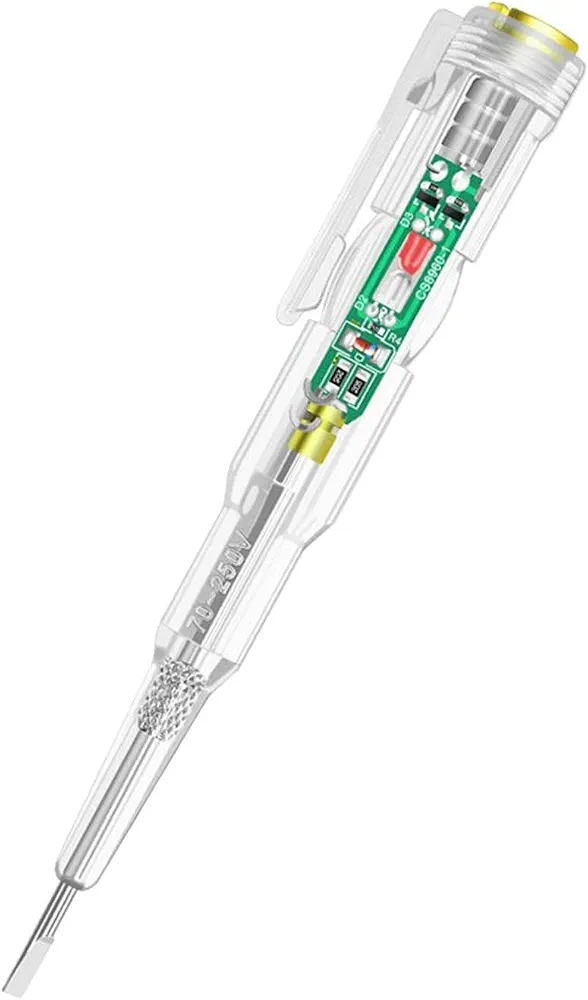 مفك اختبار جهد كهربائي متعدد الوظائف وكاشف للأسلاك الحية - موديل XY-GY005