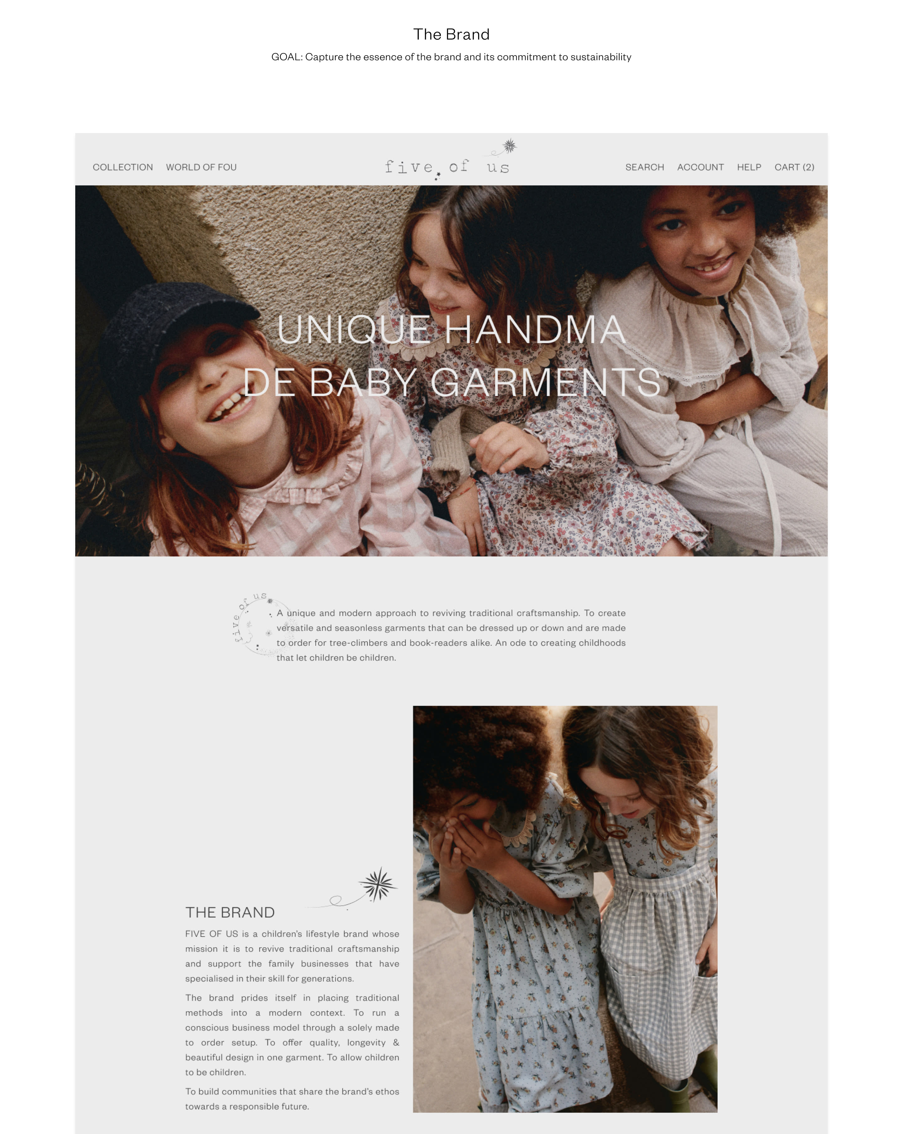 Diseño del proyecto de Five of us