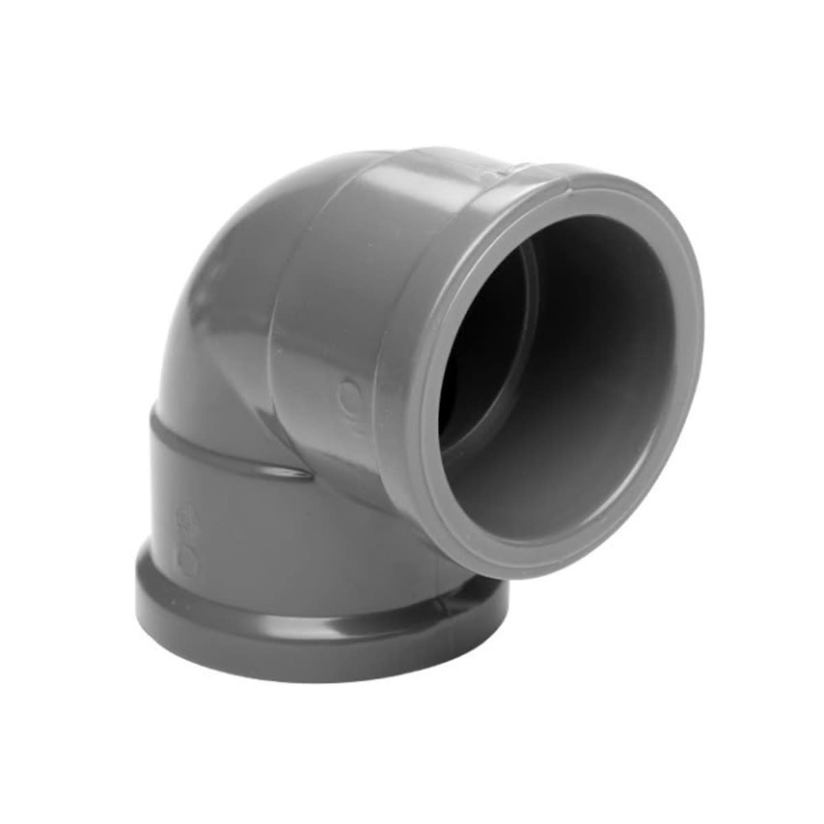 Codo 90° soldable HH 50mm PVC