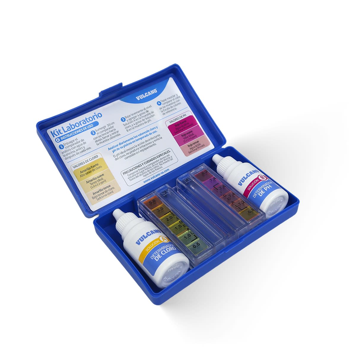 Test kit de cloro y pH