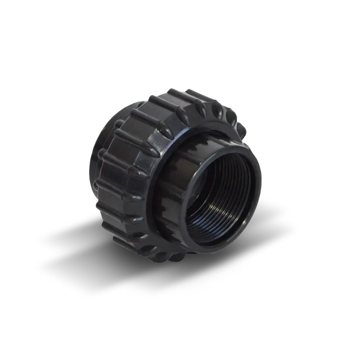 Unión doble ABS H-H 1 1/2″ x 1 1/2″ (para roscar)