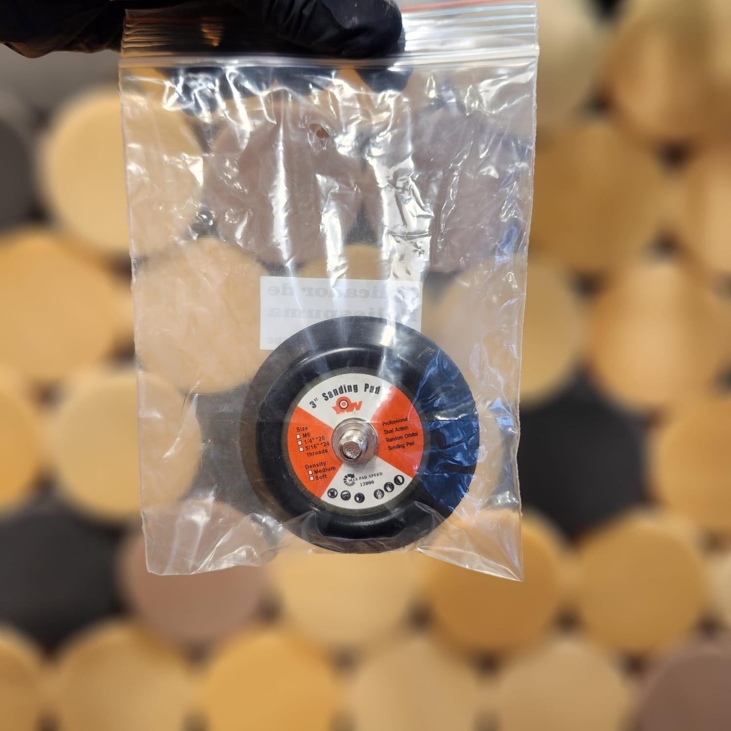 Backing Plate De 3 Pulgadas Roto Orbital