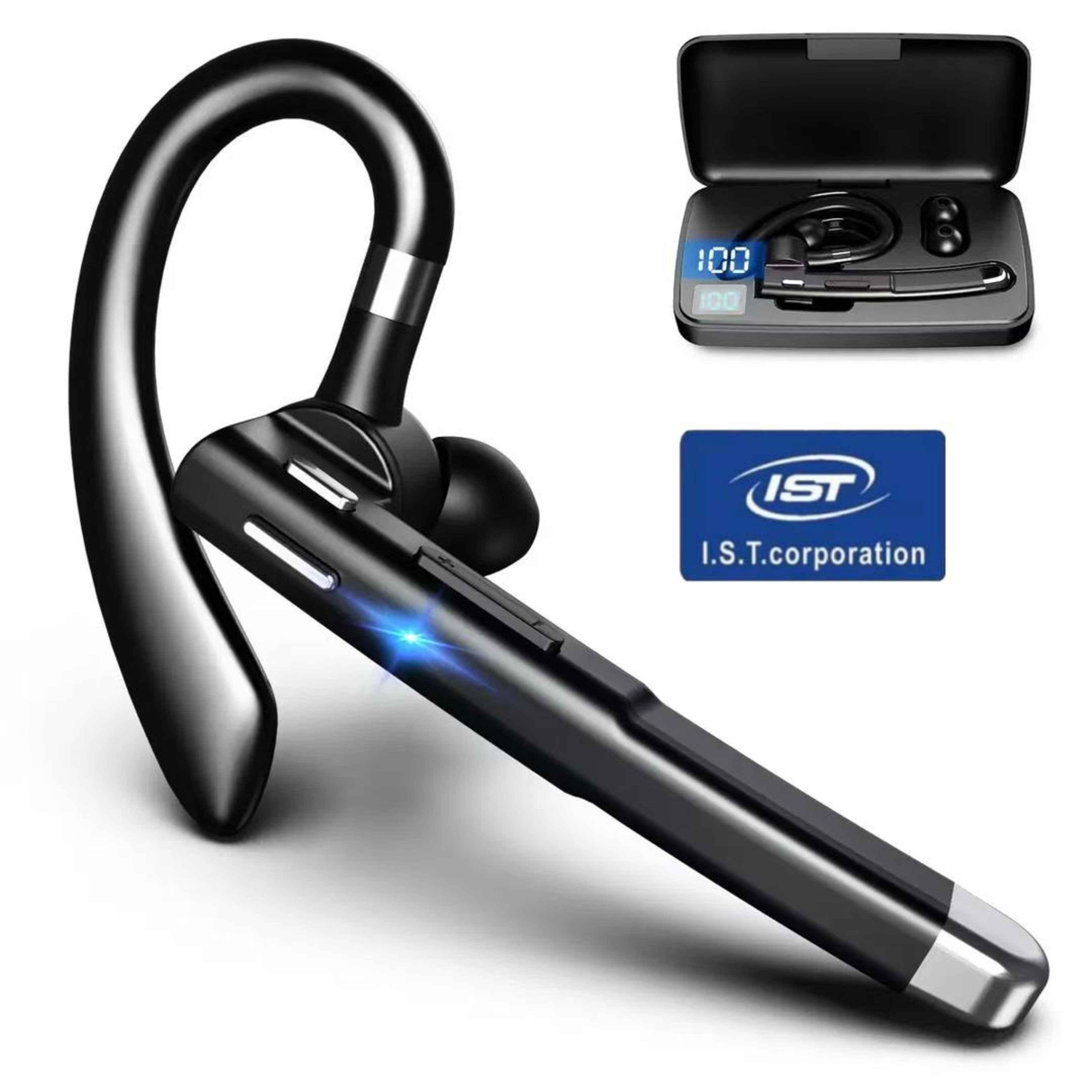 Oreillette Bluetooth noire I.S.T.
