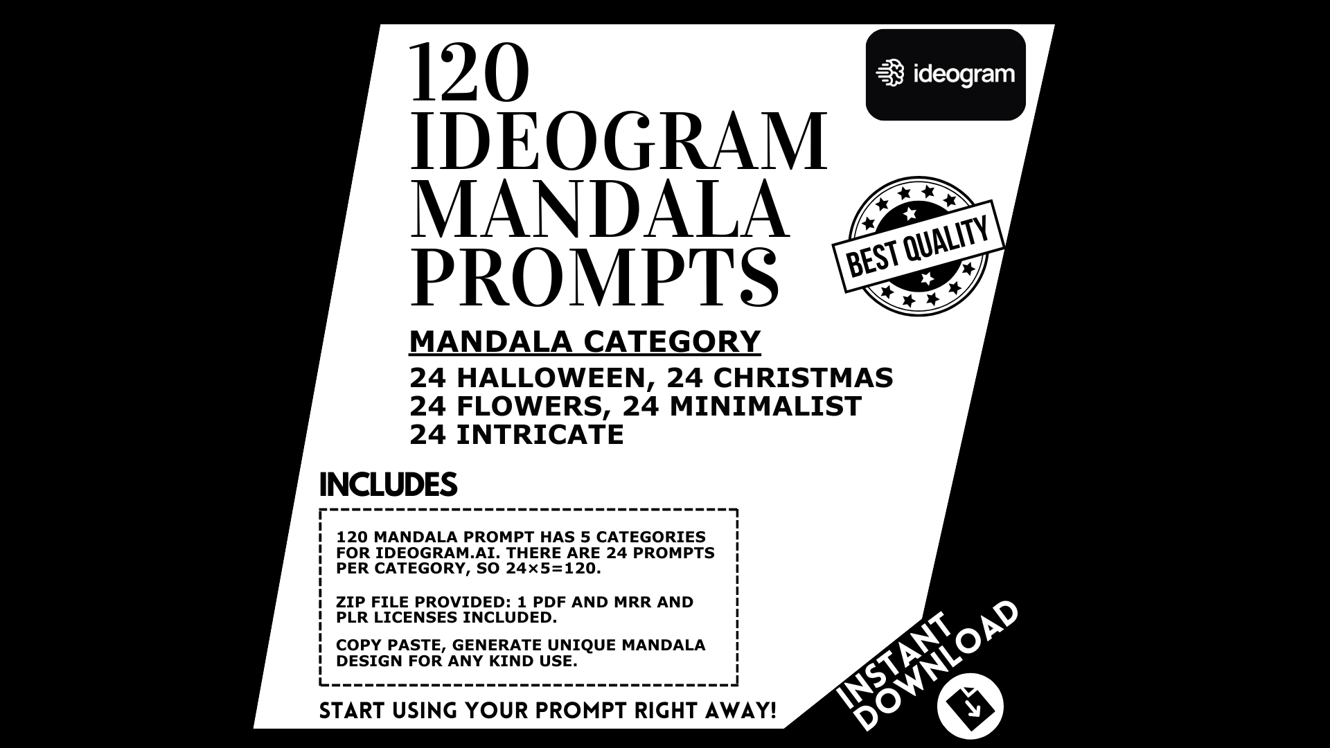 Premium Mandala AI Prompts