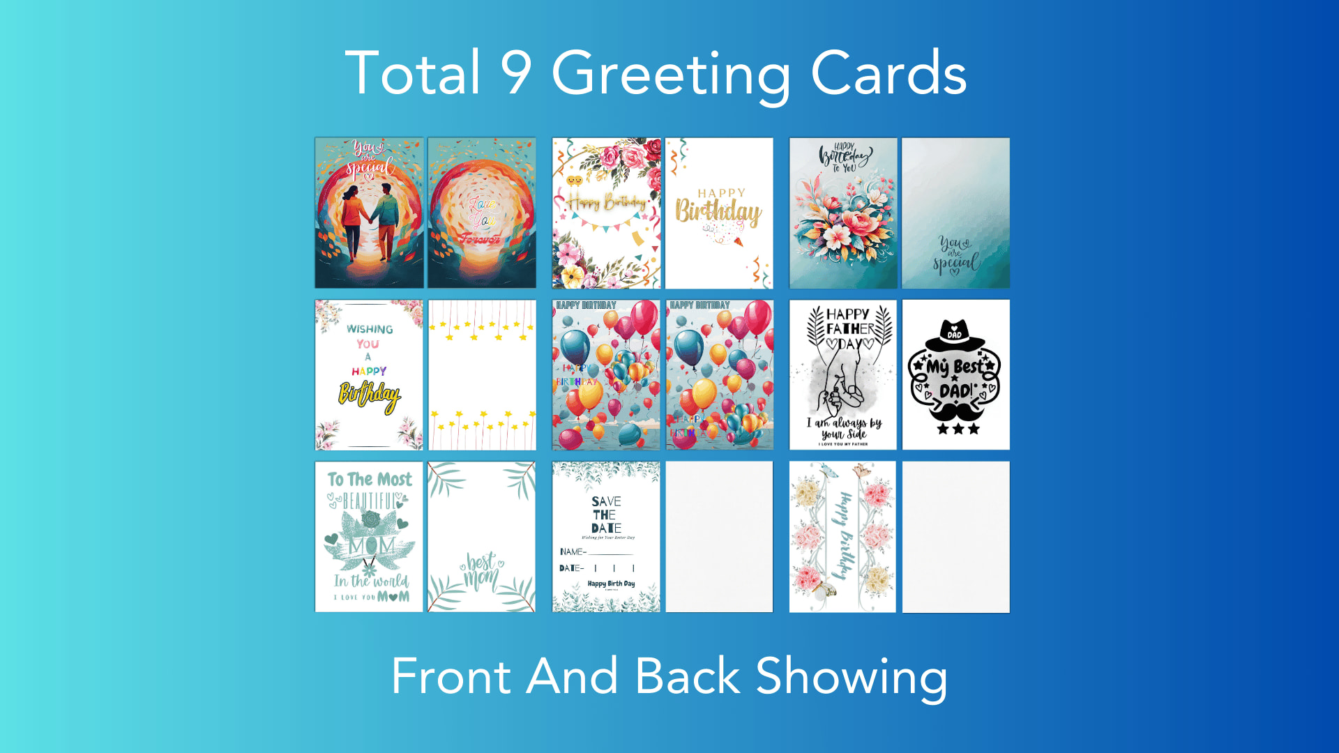 9 greeting card
