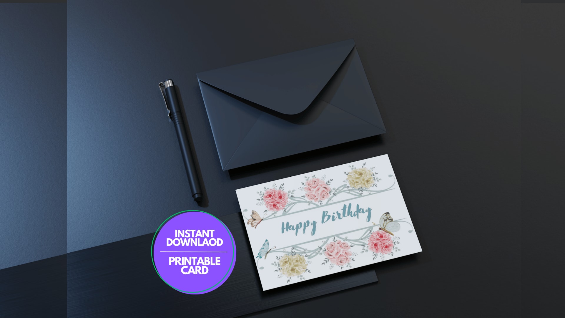 Happy Birth day greeting card