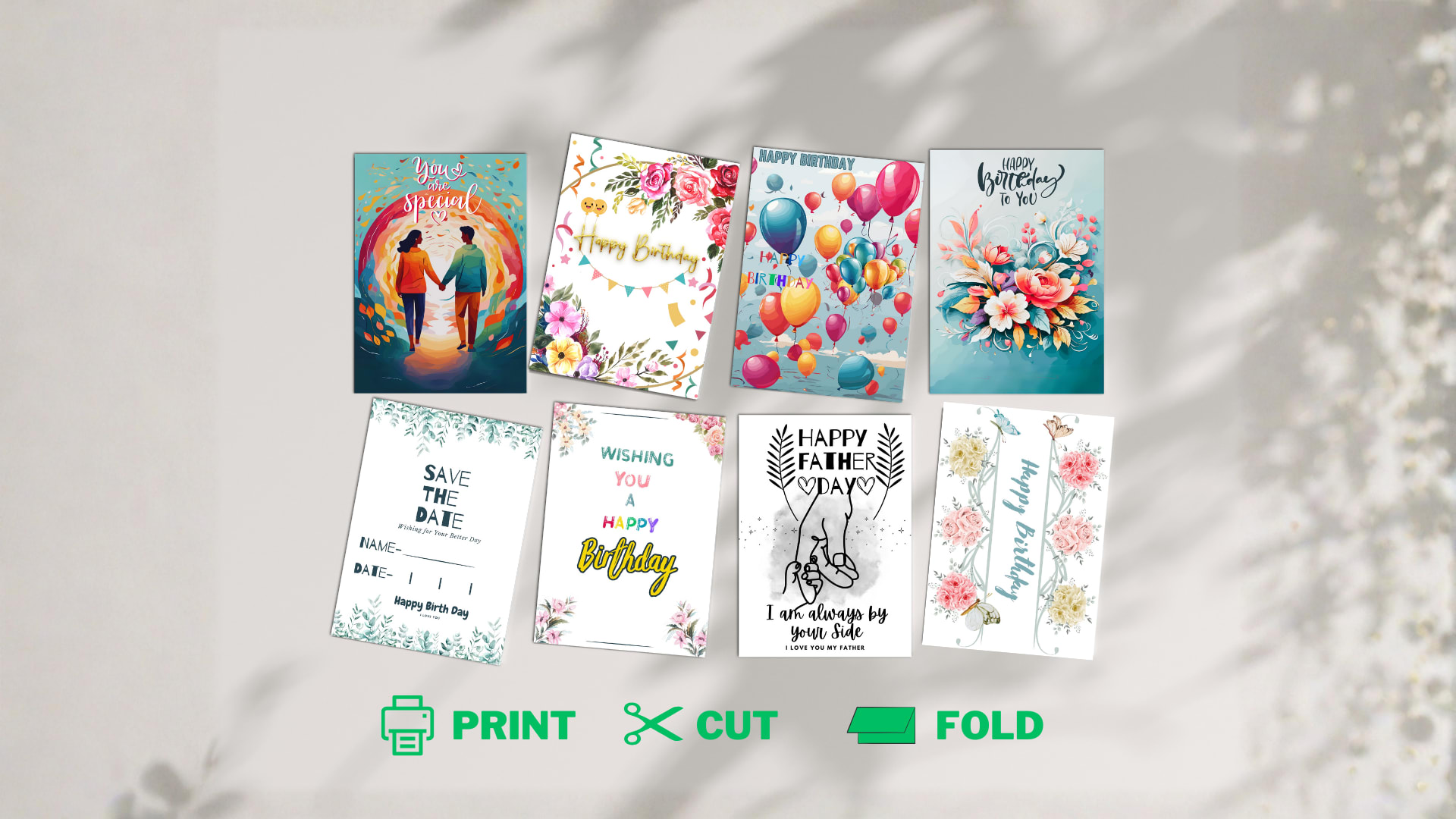 all type of Greeting Cards
