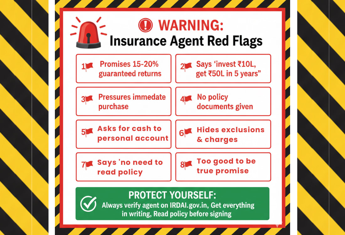 Warning signs of insurance agent scams - 8 red flags to watch out for