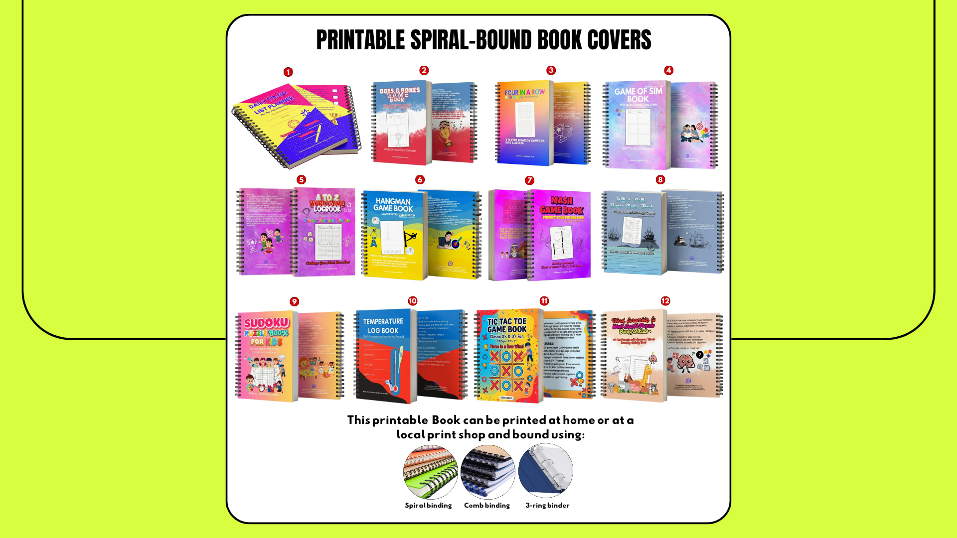 Printable Logbook Bundle