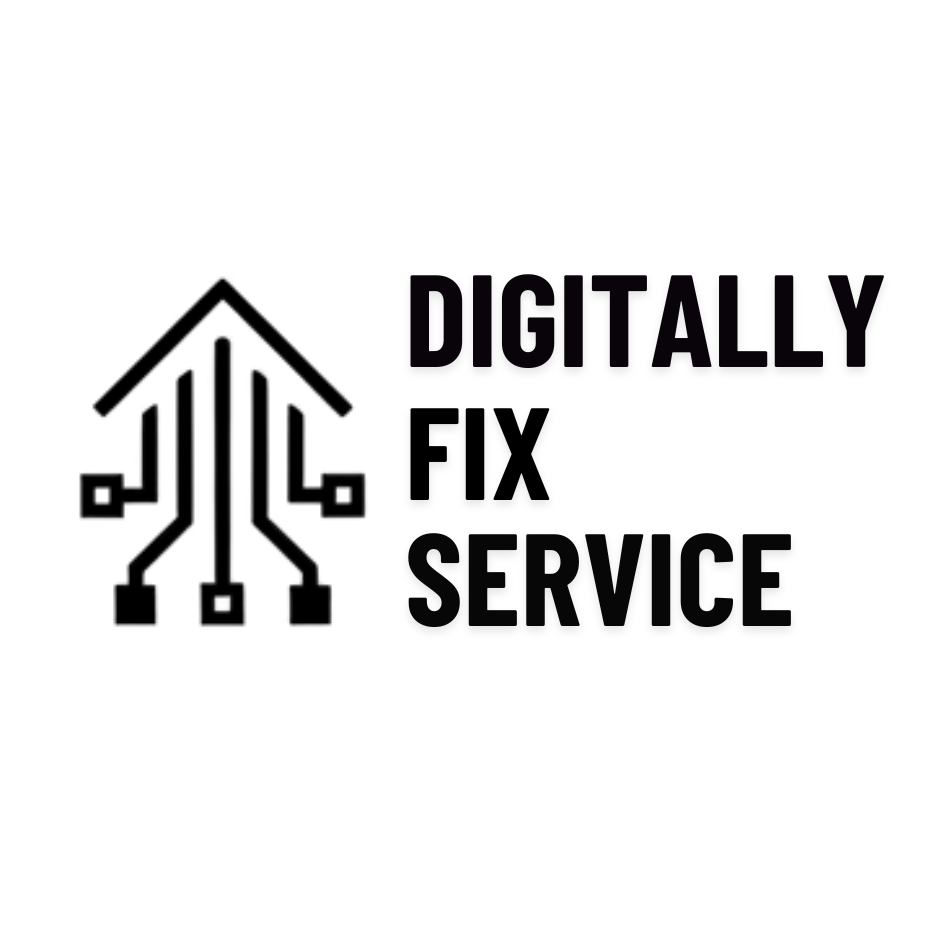 Digitally Fix Service Logo