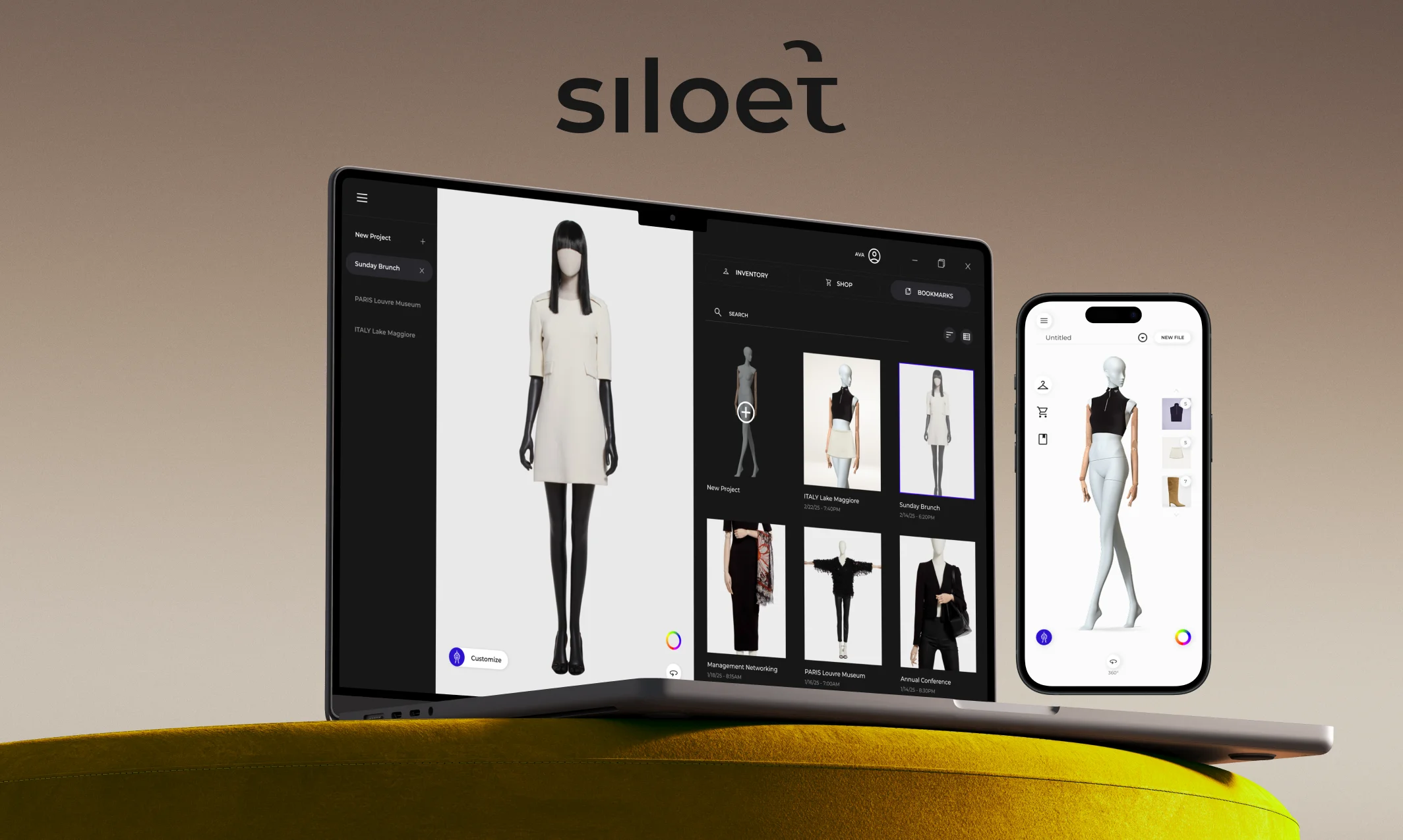 Eloqi mobile screen