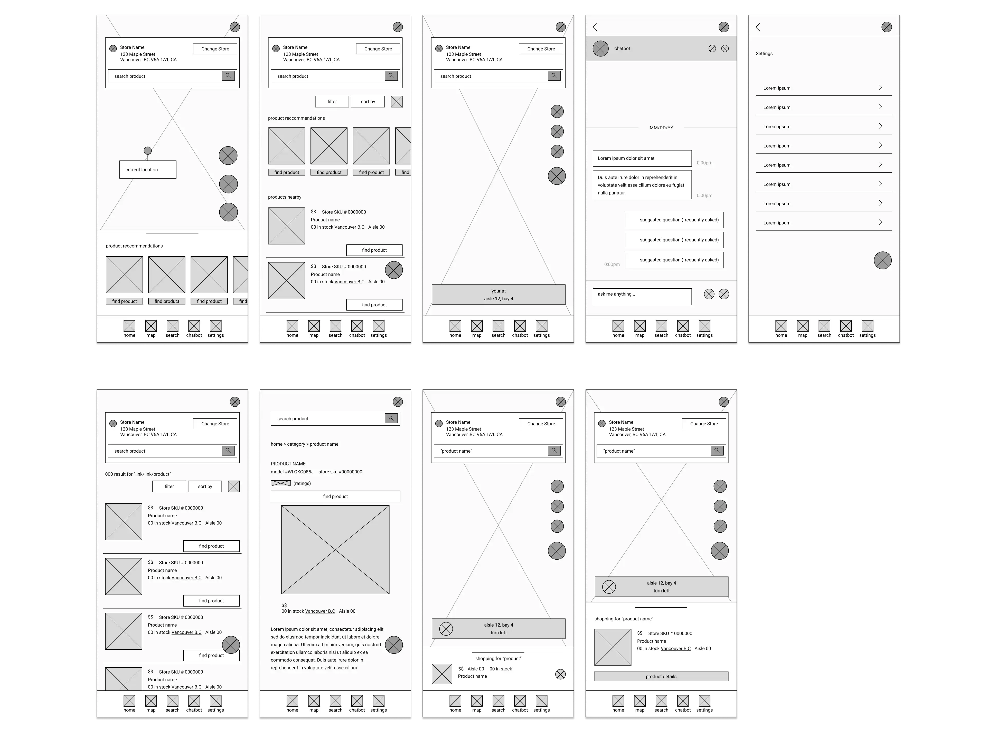 Eloqi mobile screen