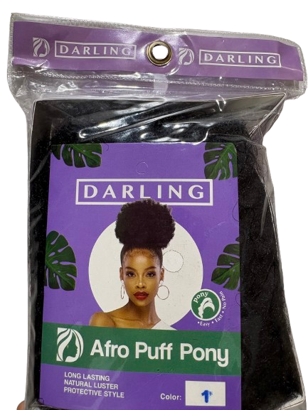 Afro Puff Pony