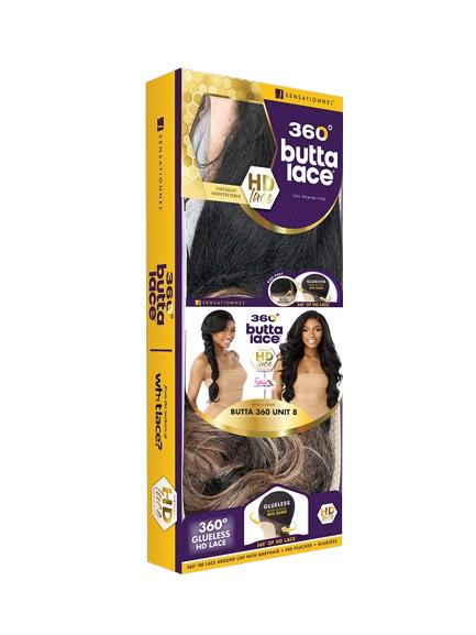 Sensationnel Glueless HD Lace Wig - Butta 360 Unit 8