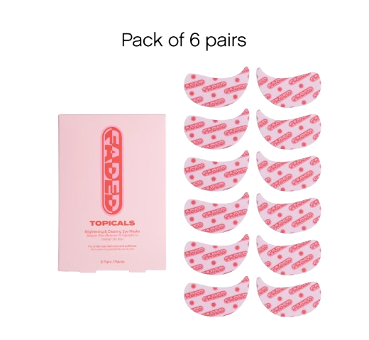 Faded Under Eye Masks