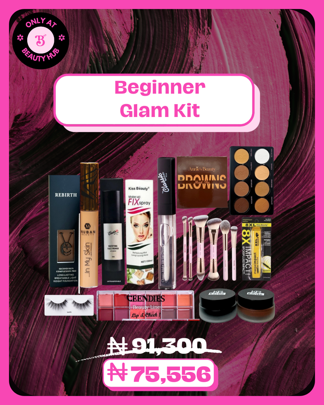 Beginner Glam Kit