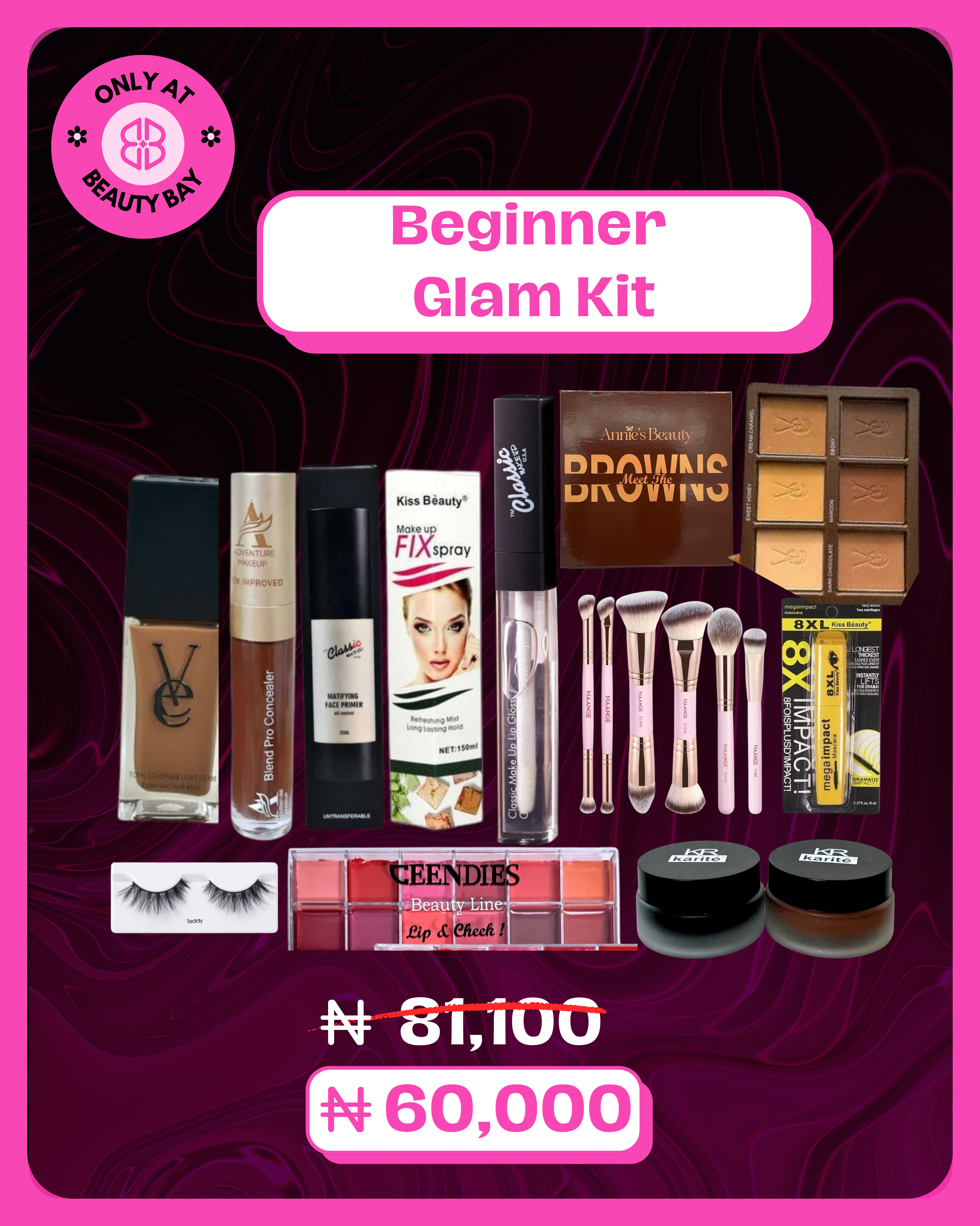 Beginner Glam Kit