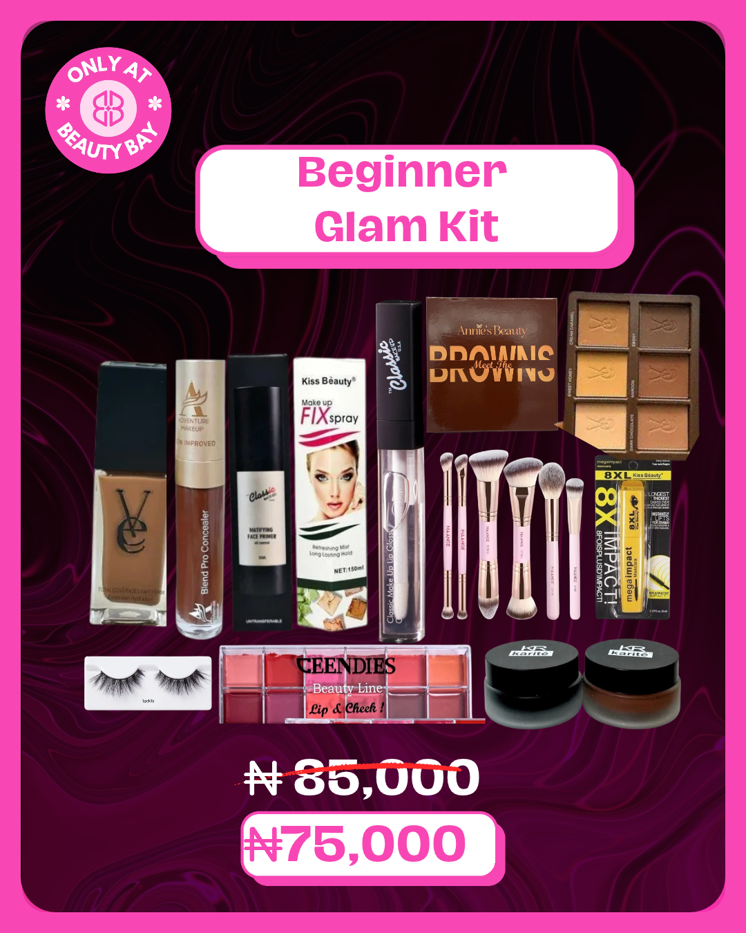 Beginner Glam Kit