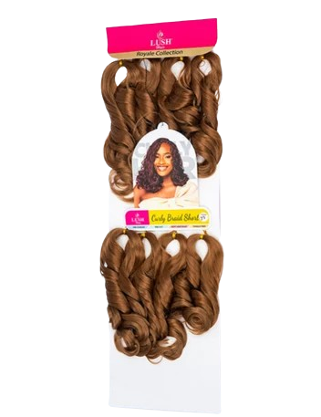 Lush Hair Curly Braids Short