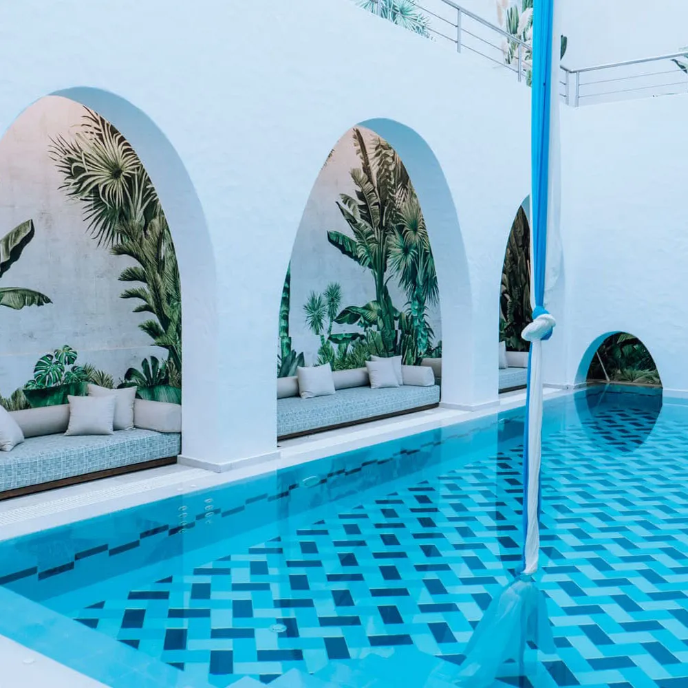 Εσωτερική πισίνα Lalon Idor Spa, view 2