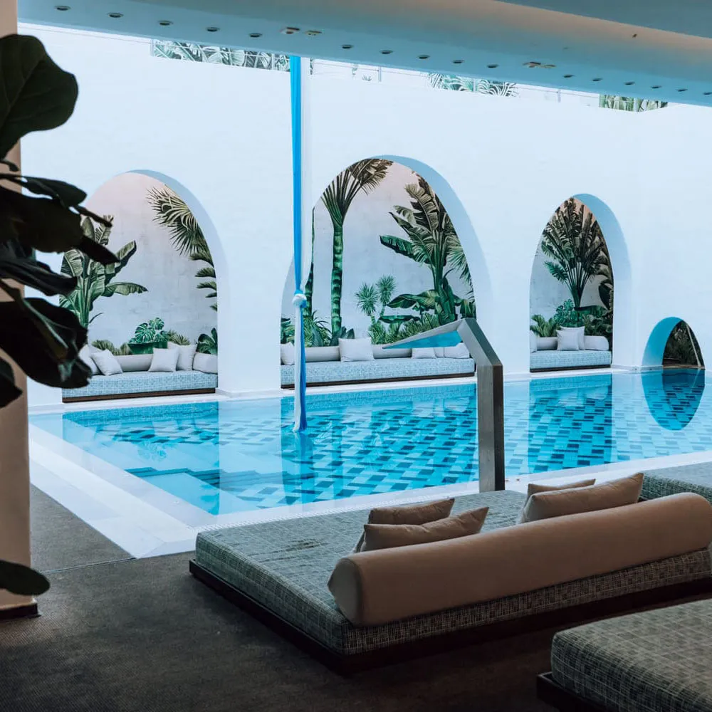 Εσωτερική πισίνα Lalon Idor Spa, view 1