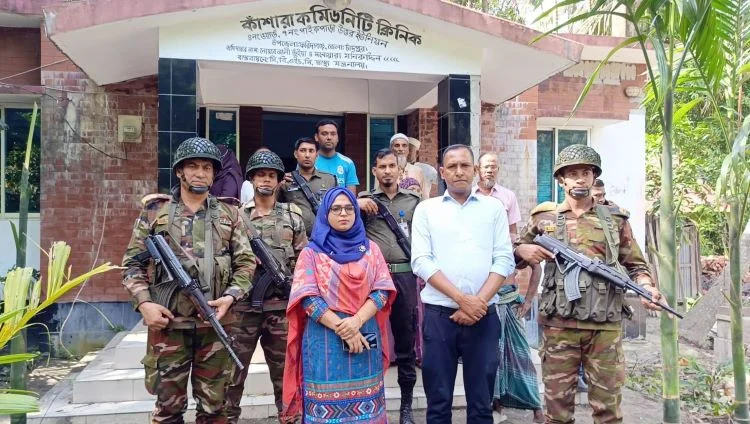 দখলমুক্ত হলো কাঁশারা কমিউনিটি ক্লিনিক