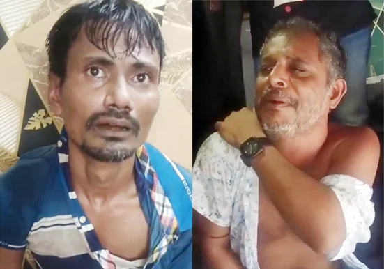 মাদক বিক্রিকালে দুজনকে ধরে পুলিশে দিয়েছে এলাকাবাসী