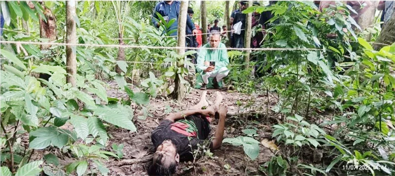 ফরিদগঞ্জে বাগান থেকে যুবকের মরদেহ উদ্ধার : এলাকাজুড়ে চাঞ্চল্য