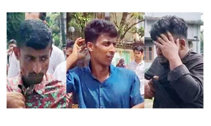 ফরিদগঞ্জে ছিনতাইয়ের সন্দেহে তিন যুবককে পুলিশে দিল জনতা