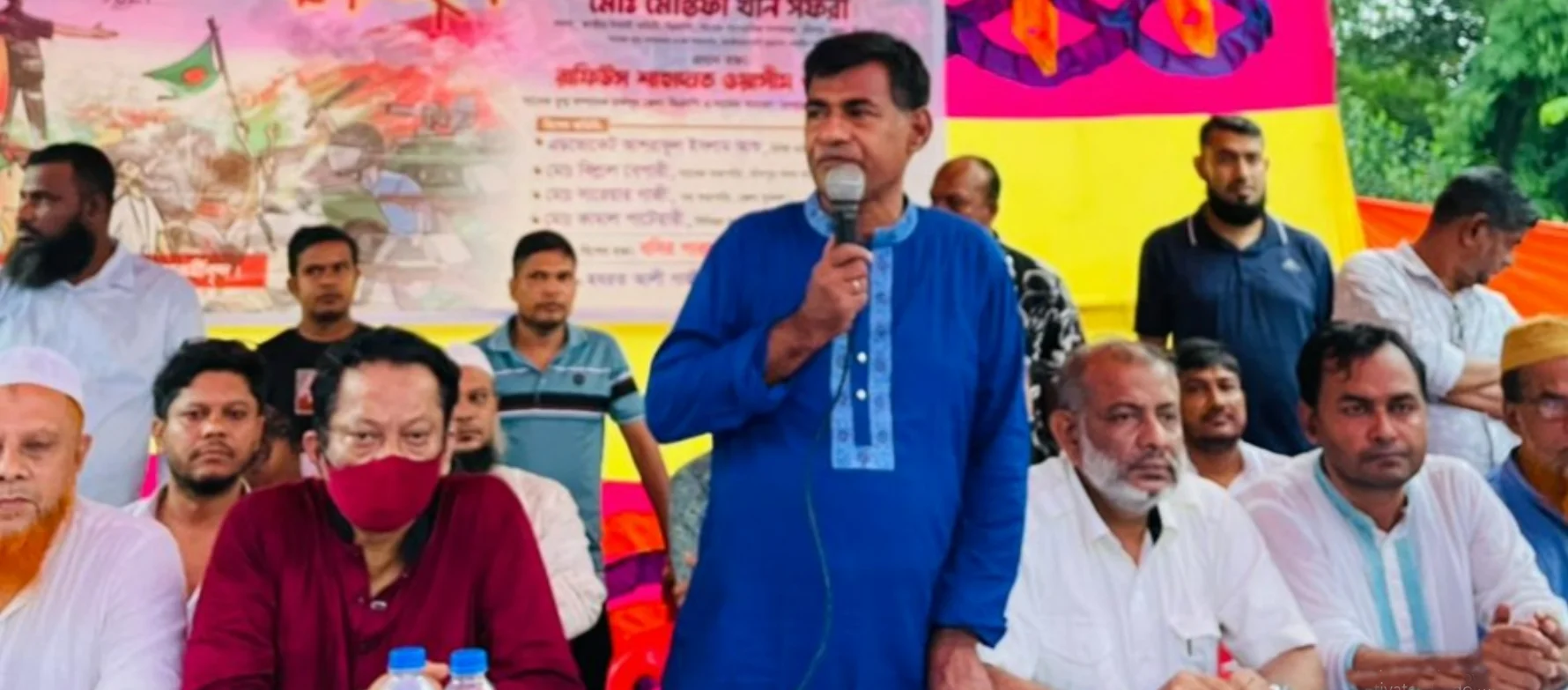 দেশ ছেড়ে পালিয়ে যাওয়া লক্ষন সেনের উওরসূরীরা দেশ ও গনতন্ত্র ধ্বংসের পাঁয়তারা করছে : মোস্তফা খান সফরী