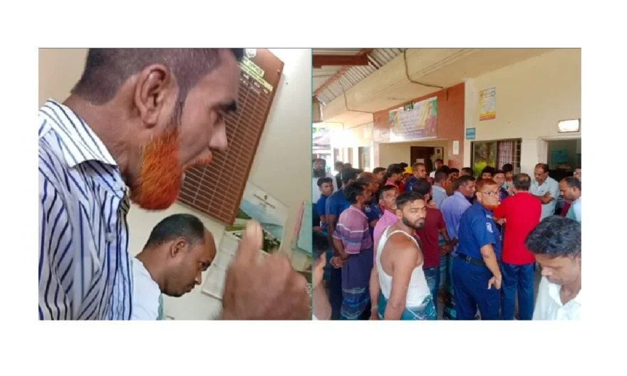শাহরাস্তিতে রেল স্টেশন মাস্টারের ওপর হামলায় পৌর বিএনপি নেতা আটক