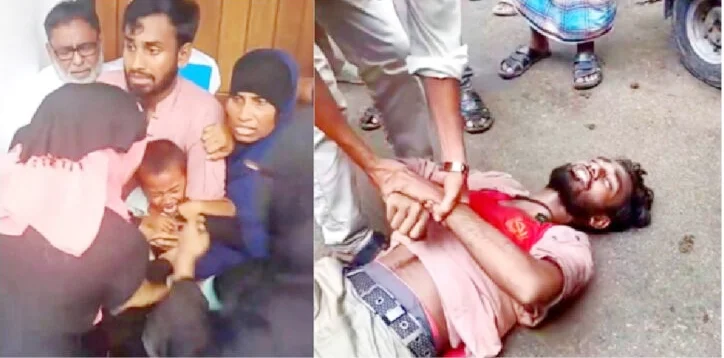 চাঁদপুর আদালতের ভেতরেই দুই সন্তানের জন্য বাবা-মায়ের টানাটানি!