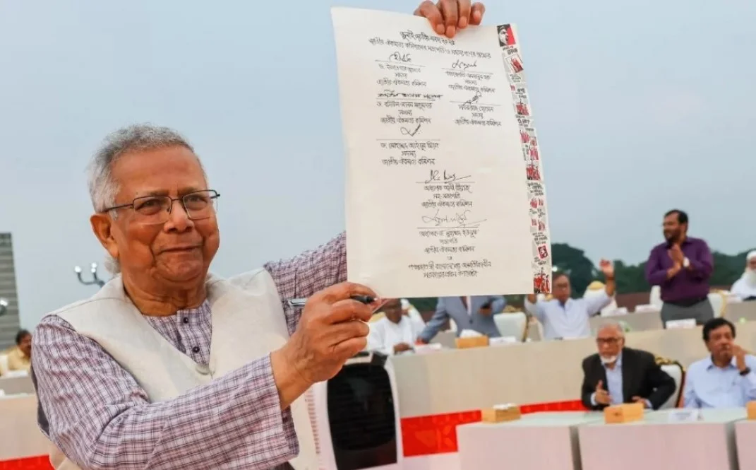 নির্বাচনের প্রস্তুতির প্রক্রিয়াকে আরেক ধাপ এগিয়ে দিয়েছে জুলাই সনদ স্বাক্ষর: ইইউ রাষ্ট্রদূত