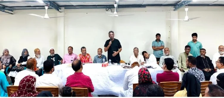 চাঁদপুর সদরের বিভিন্ন ইউনিয়ন বিএনপির অঙ্গ সংগঠনের সাথে মতবিনিময়