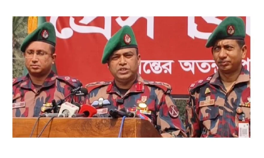 সংসদ নির্বাচন ও গণভোটে চাঁদপুরের পাঁচটি আসেনে বিজিবি মোতায়েন