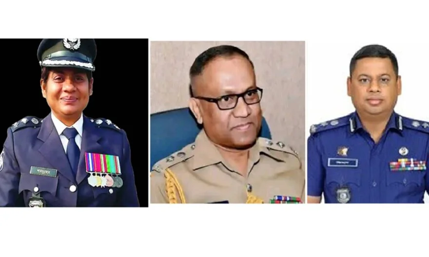 চাঁদপুরের সাবেক তিন পুলিশ সুপার ও সাবেক অতিরিক্ত পুলিশ সুপার বাধ্যতামূলক অবসরে