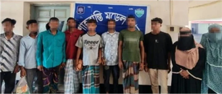 শাহরাস্তি থানা পুলিশের পৃথক অভিযানে ১০ আসামি গ্রেপ্তার