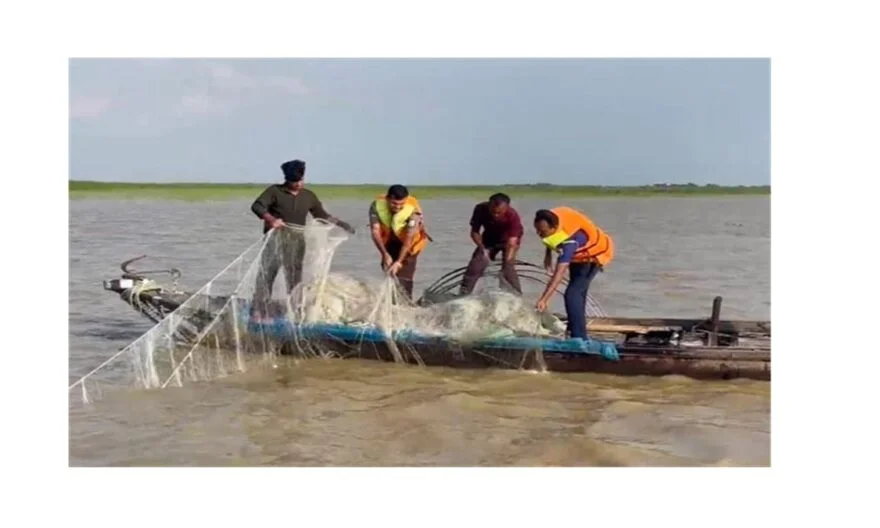 চাঁদপুরে নদীপথে দুই মাসে ৮১ মামলায় আটক ১২৯