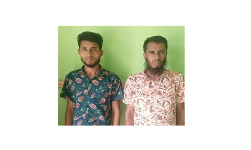 হাজীগঞ্জে মাদকসহ বাবা-ছেলে গ্রেপ্তার