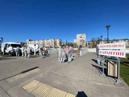 В Калининграде провели учения по ликвидации очага высокопатогенного гриппа птиц