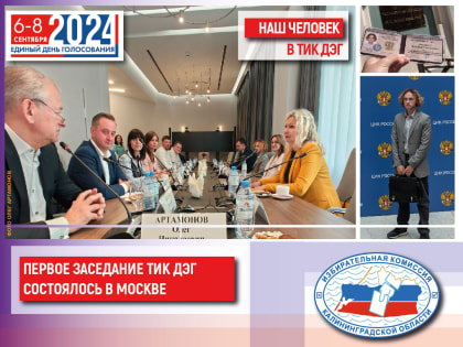 Первое заседание ТИК ДЭГ в Москве