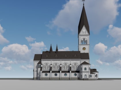 Экспертиза одобрила перекраску кирхи королевы Луизы в исторический цвет