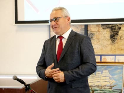 Открытие медиацентра в Калининградском морском лицее