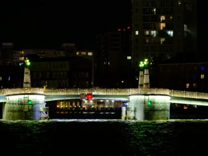 Техническая разводка мостов в Калининграде